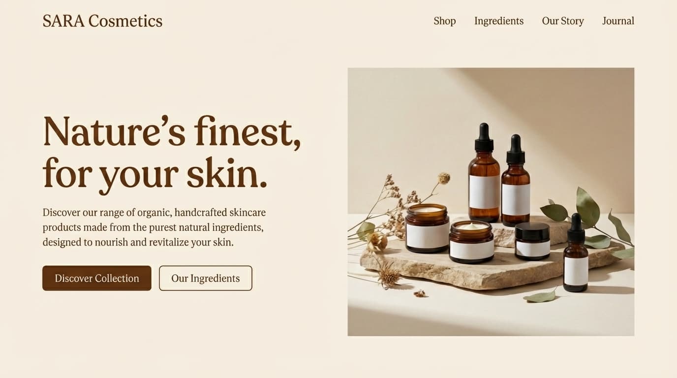 WordPress to Next.js Migration for an Organic Skincare Brand