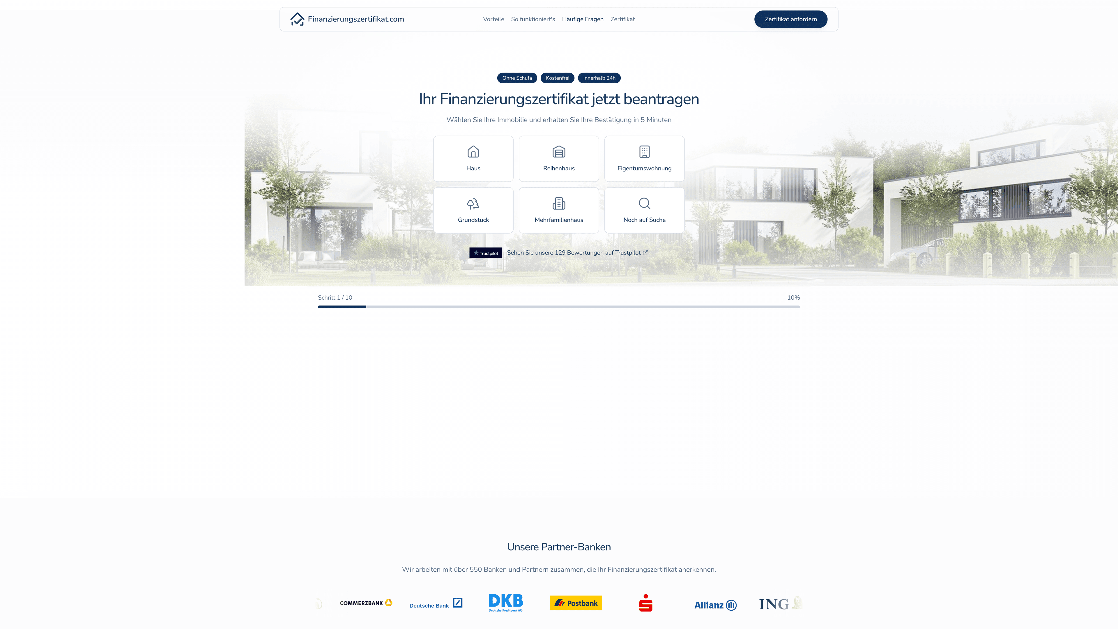 OHYP GmbH: Finanzierungszertifikat-Plattform für einen Berliner Immobiliendienstleister