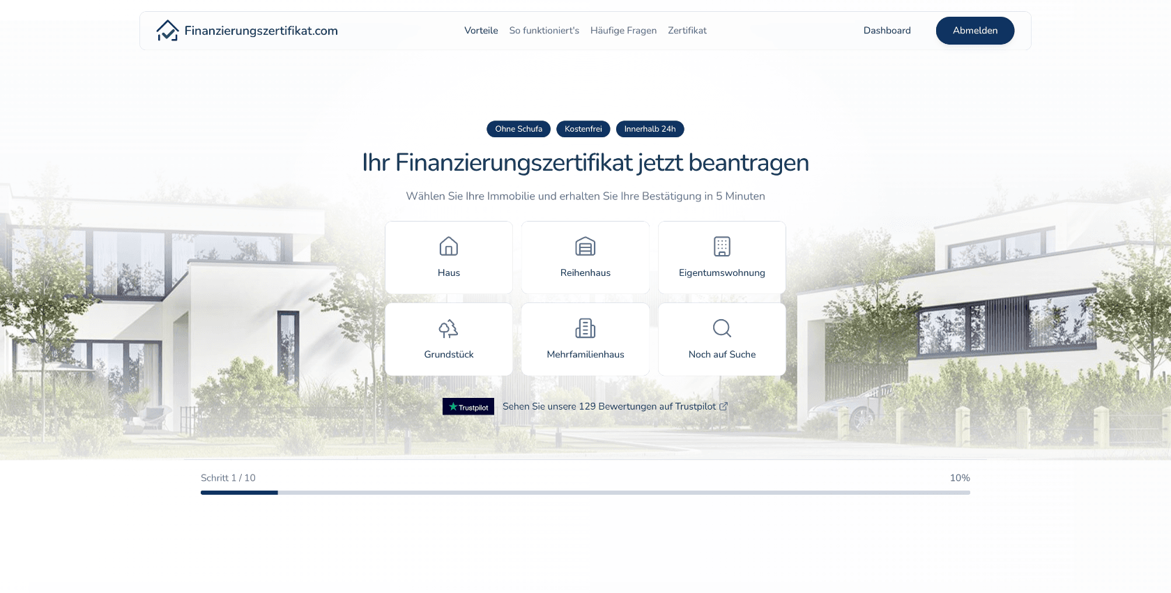 OHYP GmbH – Financing Certificate Platform for a Berlin Real Estate Service
