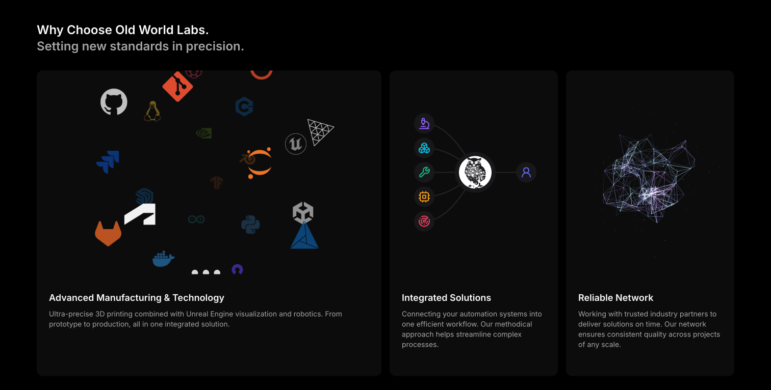 Old World Labs – screenshot 2