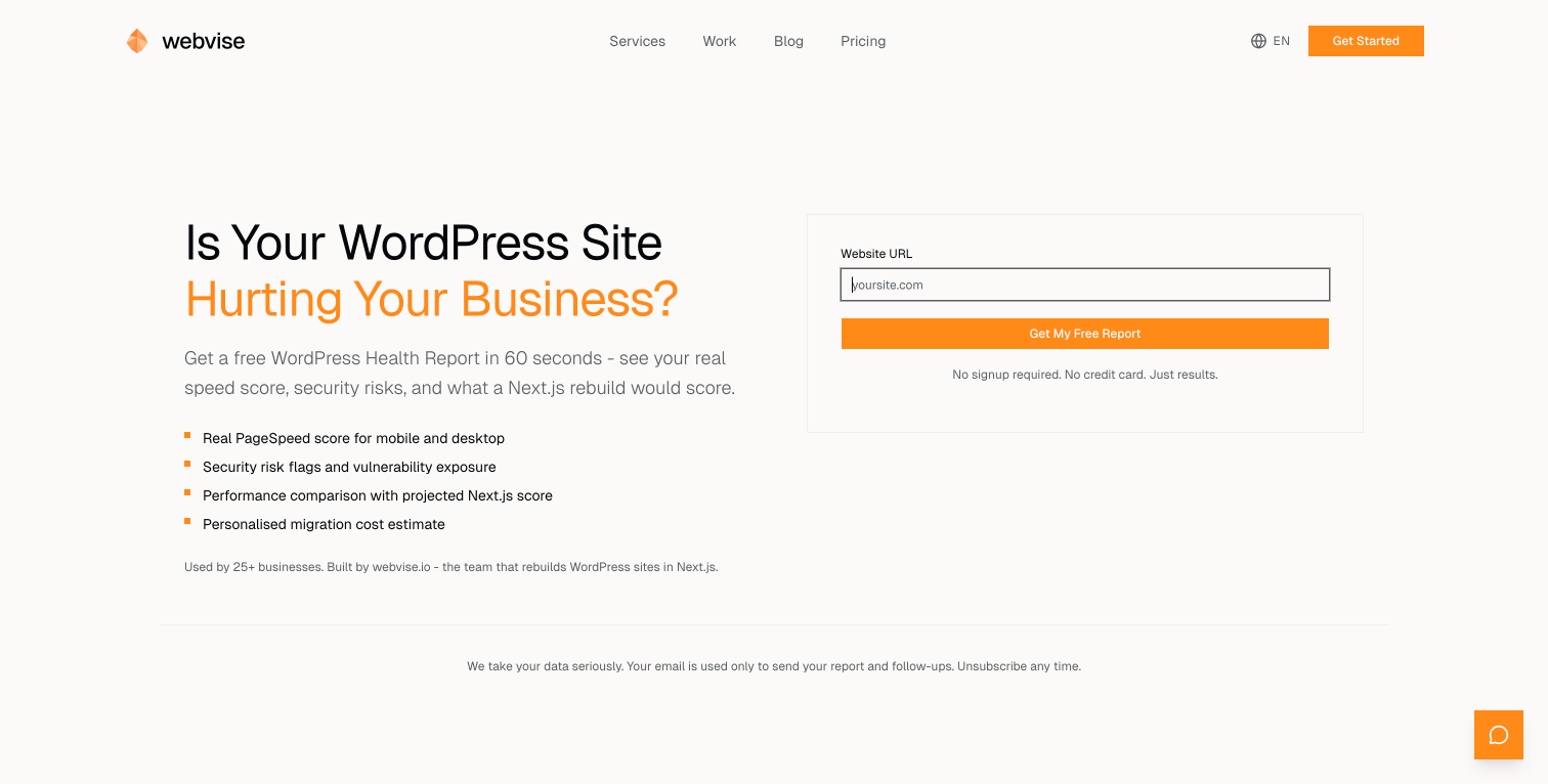 webvise – screenshot 3